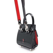 Load image into Gallery viewer, Christian Louboutin Paloma Handbag Black1215050 Patent Leather Size Nano
