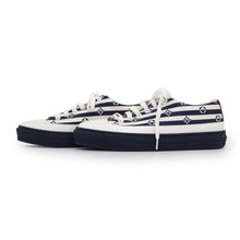 Load image into Gallery viewer, LOUIS VUITTON LV Escale Stellar Line Sneakers White/Navy Canvas Size 35 1/2
