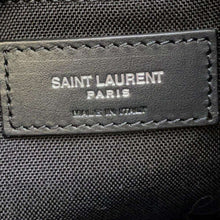 将图像加载到图库查看器中，SAINT LAURENT PARIS Rivington Race Convertible Backpack Black484172 Leather
