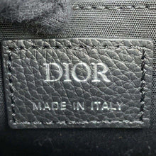 将图像加载到图库查看器中，Dior Oblique Safari North South Shopper 2WAYBag Navy1ESPO311YKY Canvas Leather Size Small
