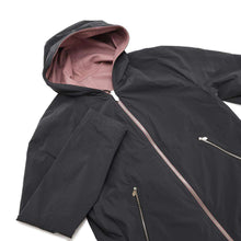 Load image into Gallery viewer, HERMES Reversible Blouson Parka Size 48 Pink/Gray Leather Nylon80% Polyurethane20%
