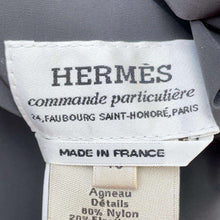 将图像加载到图库查看器中，HERMES Reversible Blouson Parka Size 48 Pink/Gray Leather Nylon80% Polyurethane20%
