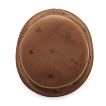 Load image into Gallery viewer, HERMES Debbie Bag Charm Bucket Hat Size 58 Brown Cashmere100%
