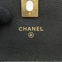 Load image into Gallery viewer, CHANEL Matelasse phone case BlackAP1262 Caviar Leather
