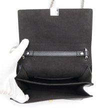 将图像加载到图库查看器中，FENDI Canai Monster ChainShoulder Bag Black8M0381 Leather
