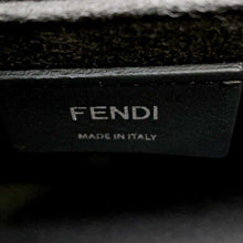 将图像加载到图库查看器中，FENDI Canai Monster ChainShoulder Bag Black8M0381 Leather
