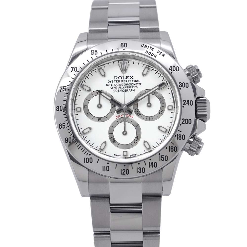 ROLEX Cosmograph Daytona W40mm Stainless Steel White Dial116520