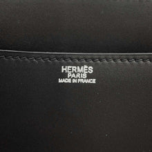 将图像加载到图库查看器中，HERMES Constance Black Chamonix Leather Size 29
