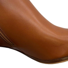 Load image into Gallery viewer, HERMES Saint Germain Boots Brown Calf Leather Size 39 1/2
