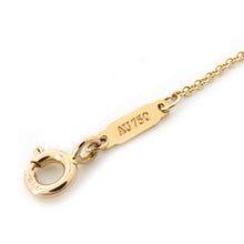 Load image into Gallery viewer, TIFFANY&amp;Co. T Smile Necklace Size Small60011679 18K Yellow Gold
