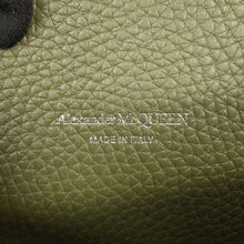 Load image into Gallery viewer, Alexander McQueen Alexander McQueen Edge Tote Bag Khaki7623421AAPO Leather Size Medium
