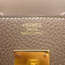 将图像加载到图库查看器中，HERMES Birkin Etoupe Togo Leather Size 30
