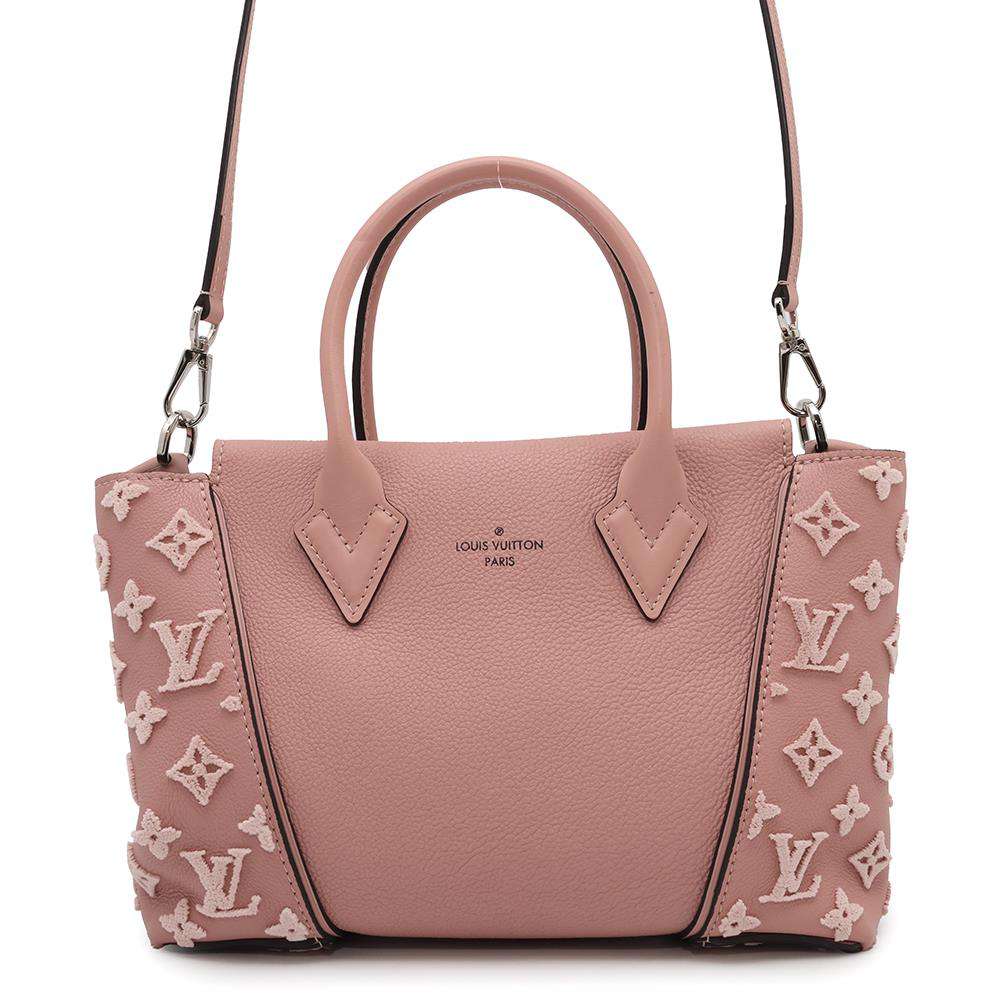 LOUIS VUITTON Velour Tote W MagnoliaM94639 Veau Casimir, Calf Leather Monogram, Taffeta Size BB