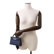 Load image into Gallery viewer, HERMES Mini Kelly Do Blue de Prusse Epsom
