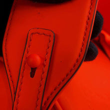 将图像加载到图库查看器中，GUCCI GG rubber effect Duffle Bag Bright Orange771235 GG Rubber Effect Size Medium
