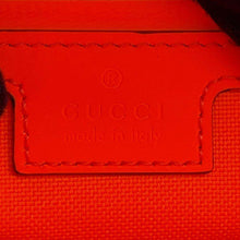 将图像加载到图库查看器中，GUCCI GG rubber effect Duffle Bag Bright Orange771235 GG Rubber Effect Size Medium
