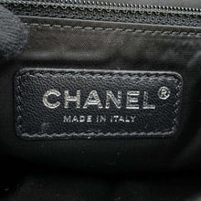 将图像加载到图库查看器中，CHANEL Matelasse ChainShoulder Bag Pool Toe Glitter BlackA91984 Lambskin Mix Fiber Size 25
