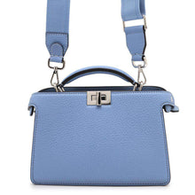 Load image into Gallery viewer, FENDI Peekaboo I.C.U. X-Cross Light Blue7VA582 Leather
