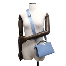 Load image into Gallery viewer, FENDI Peekaboo I.C.U. X-Cross Light Blue7VA582 Leather
