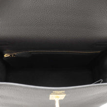 Load image into Gallery viewer, HERMES Kelly Retourne Black Togo Leather Size 25
