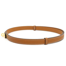 将图像加载到图库查看器中，HERMES Kelly belt Gold Epsom
