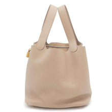 Load image into Gallery viewer, HERMES Picotin Lock Beige Marfa Taurillon Clemence Size MM
