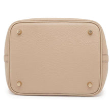 Load image into Gallery viewer, HERMES Picotin Lock Beige Marfa Taurillon Clemence Size MM
