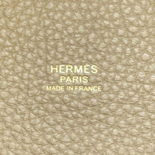 Load image into Gallery viewer, HERMES Picotin Lock Beige Marfa Taurillon Clemence Size MM
