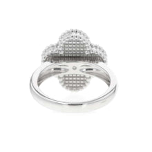 Load image into Gallery viewer, Van Cleef &amp; Arpels Vintage Alhambra Ring Size 49/#9VCARF48949/VCARF48900 18K White Gold
