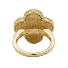 Load image into Gallery viewer, Van Cleef &amp; Arpels Magic Alhambra Ring Size 51/#11VCARF78950/VCARF78900 18K Yellow Gold
