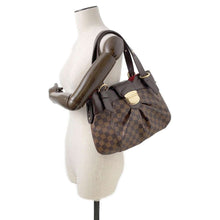 Load image into Gallery viewer, LOUIS VUITTON Sistina RedN41542 Damier Ebene Canvas Size PM
