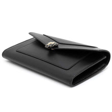 将图像加载到图库查看器中，BVLGARI Serpenti Forever Large Wallet Black294391 Calf Leather
