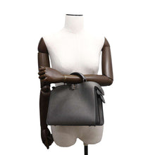 Load image into Gallery viewer, FENDI Peekaboo 2WAY Business Bag MetalicGray7VA530 Leather Size Small
