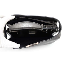 Load image into Gallery viewer, FENDI Peekaboo 2WAY Business Bag MetalicGray7VA530 Leather Size Small
