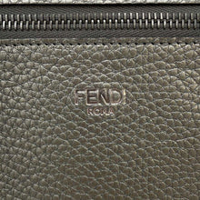 Load image into Gallery viewer, FENDI Peekaboo 2WAY Business Bag MetalicGray7VA530 Leather Size Small
