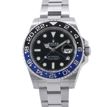 Load image into Gallery viewer, ROLEX GMT MasterII W40mm Stainless Steel Black Dial126710BLNR
