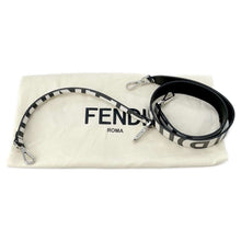 将图像加载到图库查看器中，FENDI Mamma Bucket ROMA Marc Jacobs collaboration White/Black8BR600 Leather
