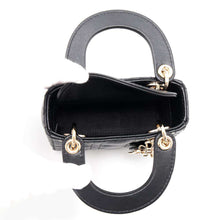 Load image into Gallery viewer, Dior Lady Dior Canage Black Lambskin Size micro
