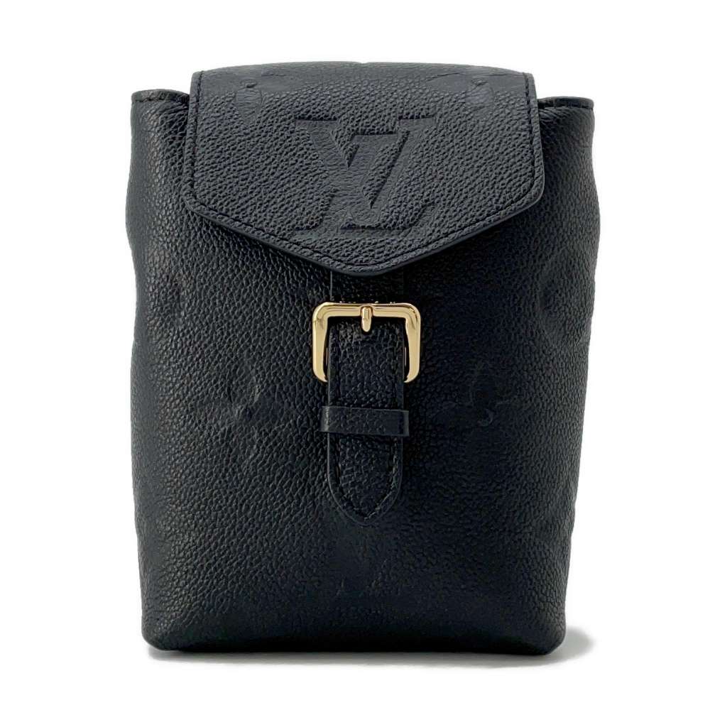 LOUIS VUITTON Tiny Backpack NoirM80596 Monogram Empreinte Leather