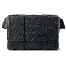 Load image into Gallery viewer, LOUIS VUITTON trunk sling bag NoirM57952 Monogram・Seal Leather
