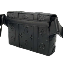 Load image into Gallery viewer, LOUIS VUITTON trunk sling bag NoirM57952 Monogram・Seal Leather
