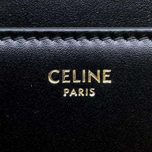 将图像加载到图库查看器中，CELINE Busas 16 Shoulder Bag Black189193BEY Calf Leather Size Medium
