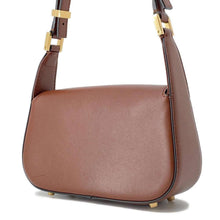 将图像加载到图库查看器中，Valentino Garavani V Logo Flap Shoulder Bag Brown1W2B0K81ZHF Leather
