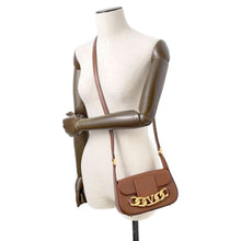 Load image into Gallery viewer, Valentino Garavani V Logo Flap Shoulder Bag Brown1W2B0K81ZHF Leather
