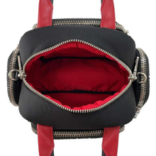 将图像加载到图库查看器中，PRADA Multi-pocket 2WAY Shoulder Bag Black/Red1BB061 Nylon
