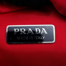 将图像加载到图库查看器中，PRADA Multi-pocket 2WAY Shoulder Bag Black/Red1BB061 Nylon
