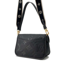 将图像加载到图库查看器中，LOUIS VUITTON Dianu NoirM46386 Monogram Empreinte Leather
