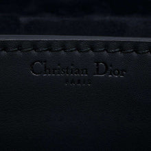 将图像加载到图库查看器中，Dior JADIOR ChainShoulder Bag Black Leather
