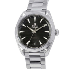 将图像加载到图库查看器中，OMEGA Seamaster Aqua Terra W41mm Stainless Steel Black Dial220.10.41.21.01.001
