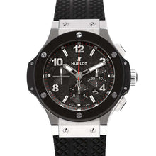 Load image into Gallery viewer, HUBLOT Big bang W44mm Stainless Steel Ceramic Rubber Black Dial301.SB.131.RX
